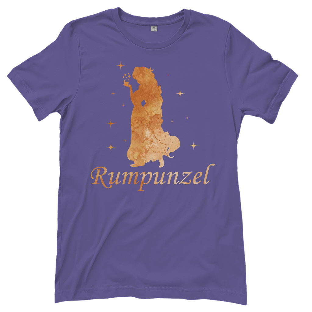 Rumpunzel - Prinzessin Aquarell - Damenshirt Millennial Lilac