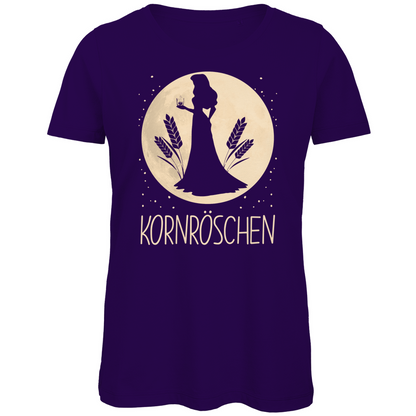 Mond Prinzessin - Kornröschen - Damen Premium Bio T-Shirt Urban Purple