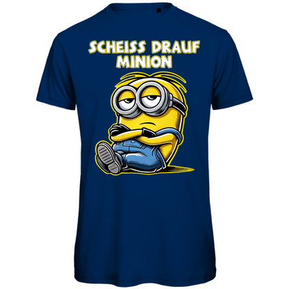 Scheiss drauf Minion - Herren Premium Bio T-Shirt