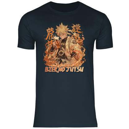 Naruto Bier no Jutsu - Herren Shirt