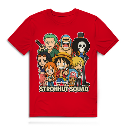 One Piece Strohhut Squad - Herren Premium Bio T-Shirt