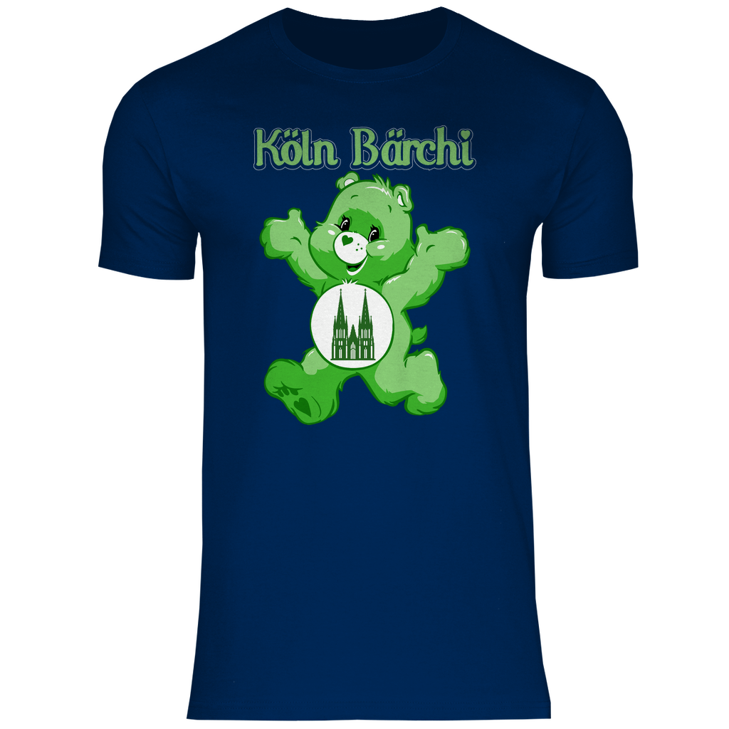 Köln Bärchi - Glücksbärchi - Herren Shirt Navy