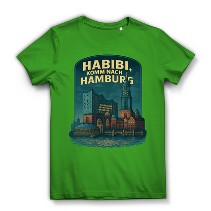 Habibi komm nach Hamburg - Damen Premium Bio T-Shirt