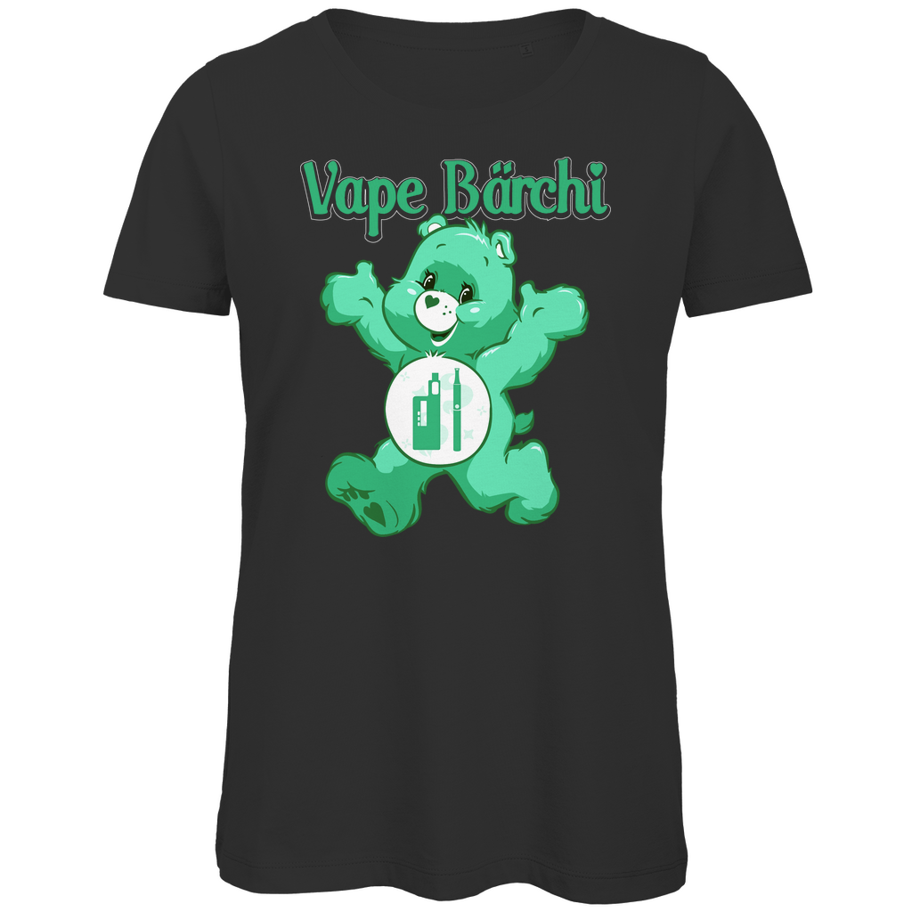 Vape Bärchi - Glücksbärchi - Damen Premium Bio T-Shirt Black