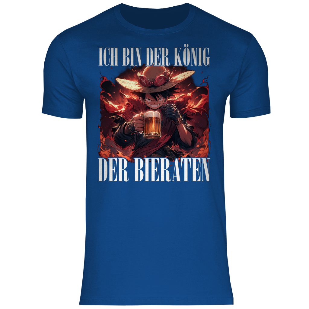 König der Bieraten - One Piece Ruffy - Herren Shirt