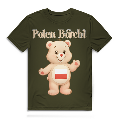 Polen Bärchi - Glücksbärchi - Herren Premium Bio T-Shirt