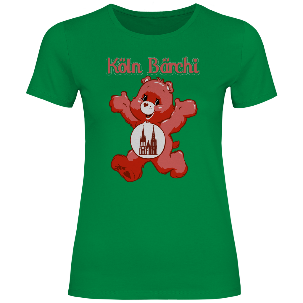 Köln Bärchi Rot - Damenshirt