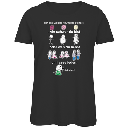 Mir egal welche Hautfarbe du hast - Damen Premium Bio T-Shirt