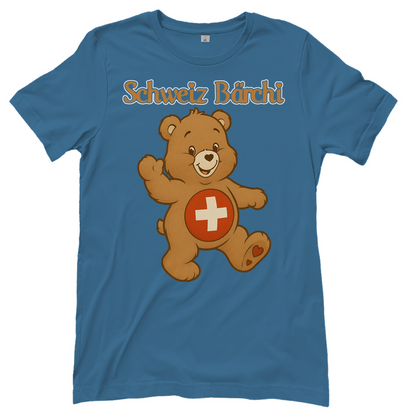 Schweiz Bärchi - Glücksbärchi - Damen T-Shirt
