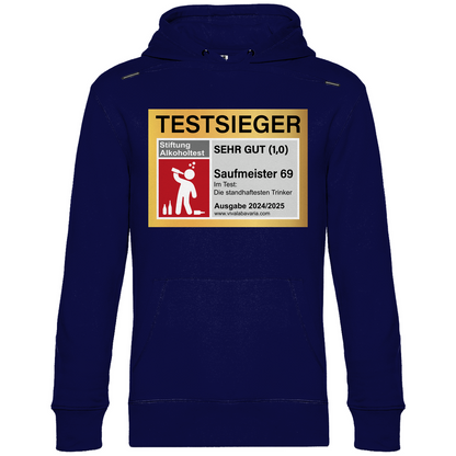 Testsieger Saufmeister 69 - Unisex Hoodie Navy Blue
