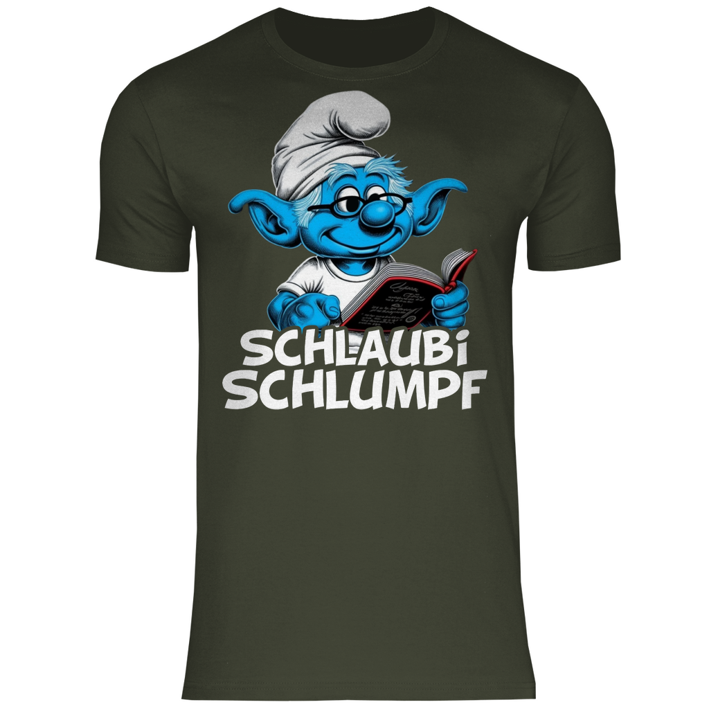 Schlaubi Schlumpf Grafik - Herren Shirt