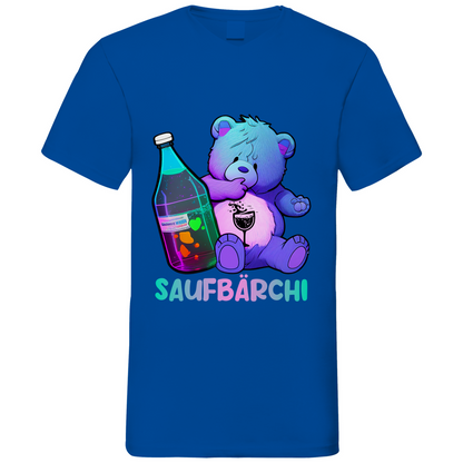 Saufbärchi - Herren V-Neck Shirt