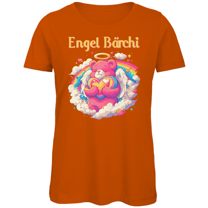 Engel Bärchi - Glücksbärchi - Damen Premium Bio T-Shirt Urban Orange
