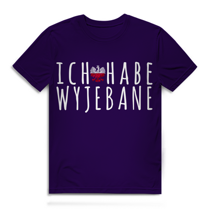 Wyjebane Shirt Männer – Lustiges Polska T-Shirt mit Spruch und polnischem Adler