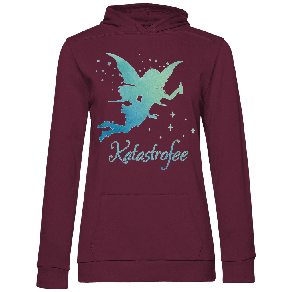 Katastrofee - Prinzessin Aquarell - Damen Hoodie Wine