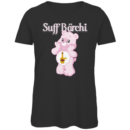 Suff Bärchi - Glücksbärchi - Damen Premium Bio T-Shirt Black