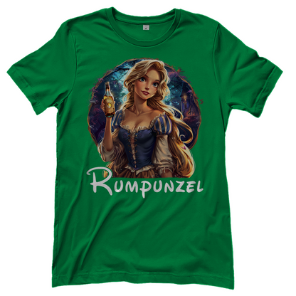 Rumpunzel Retro - Damenshirt Kelly Green