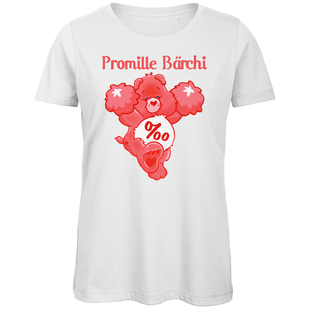 Promille Bärchi - Glücksbärchi - Damen Premium Bio T-Shirt