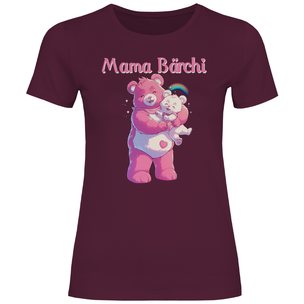 Mama Bärchi - Glücksbärchi - Damenshirt