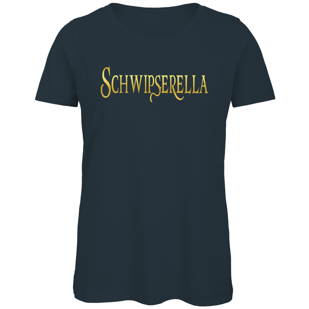 Schwipserella - Prinzessin Gold - Damen Premium Bio T-Shirt