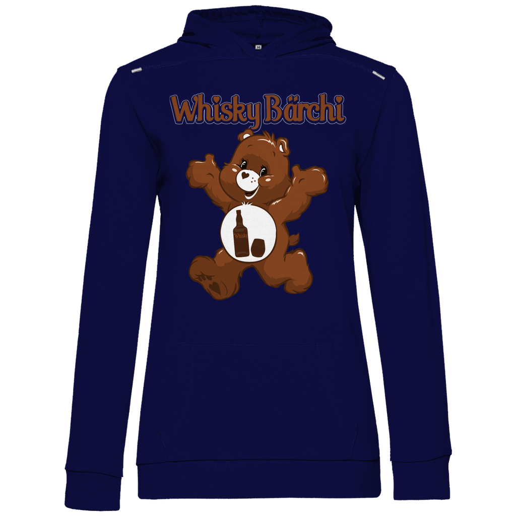 Whisky Bärchi - Glücksbärchi - Damen Hoodie Navy Blue