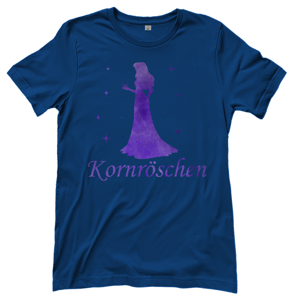 Kornröschen - Prinzessin Aquarell - Damenshirt Royal Blue