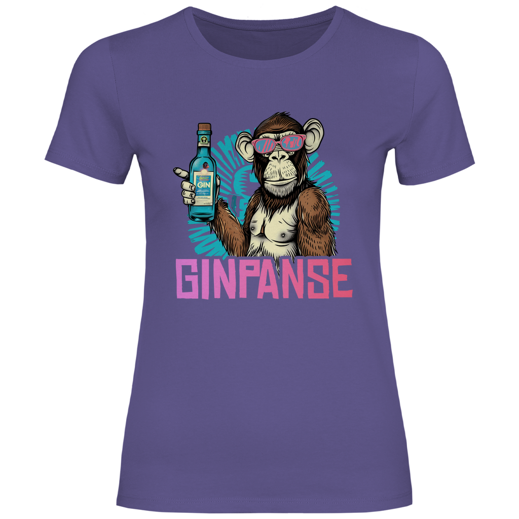 Ginpanse - Damenshirt