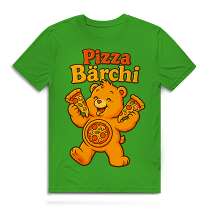 Pizza Bärchi - Glücksbärchi - Herren Premium Bio T-Shirt