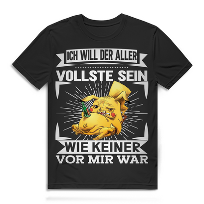 Lustiges Herren Partyshirt Anime Sauf Spruch Vollste sein wie keiner vor mir war