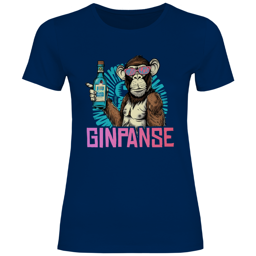 Ginpanse - Damenshirt