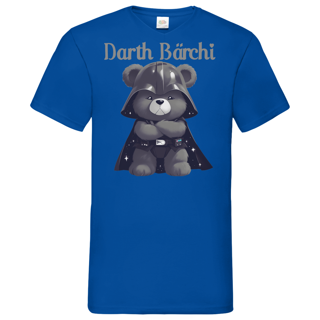 Darth Bärchi - Glücksbärchi - Herren V-Neck Shirt Royal Blue