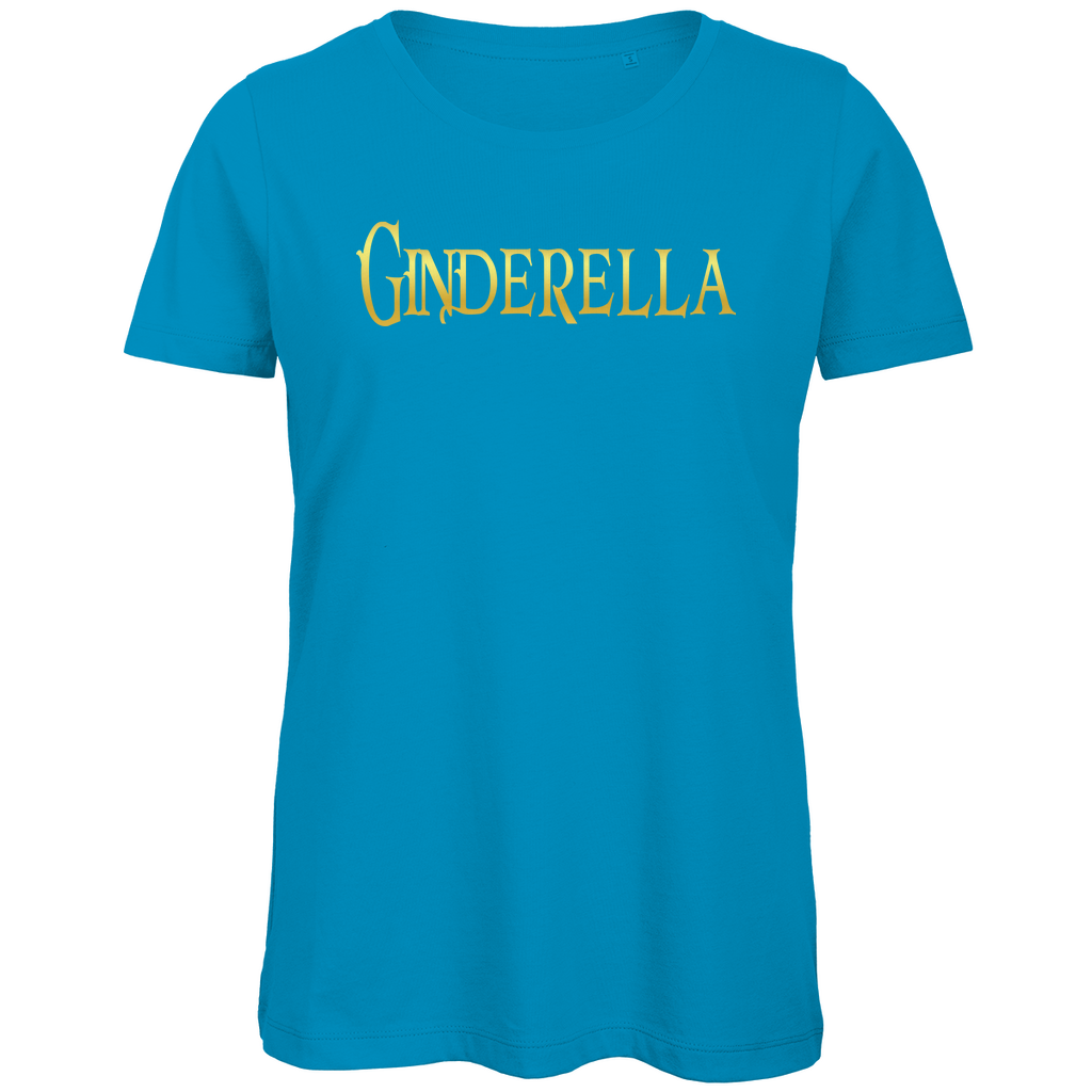 Ginderella - Prinzessin Gold - Damen Premium Bio T-Shirt