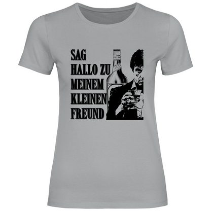 Sag Hallo zu meinem kleinen Freund - Damenshirt Pacific Grey