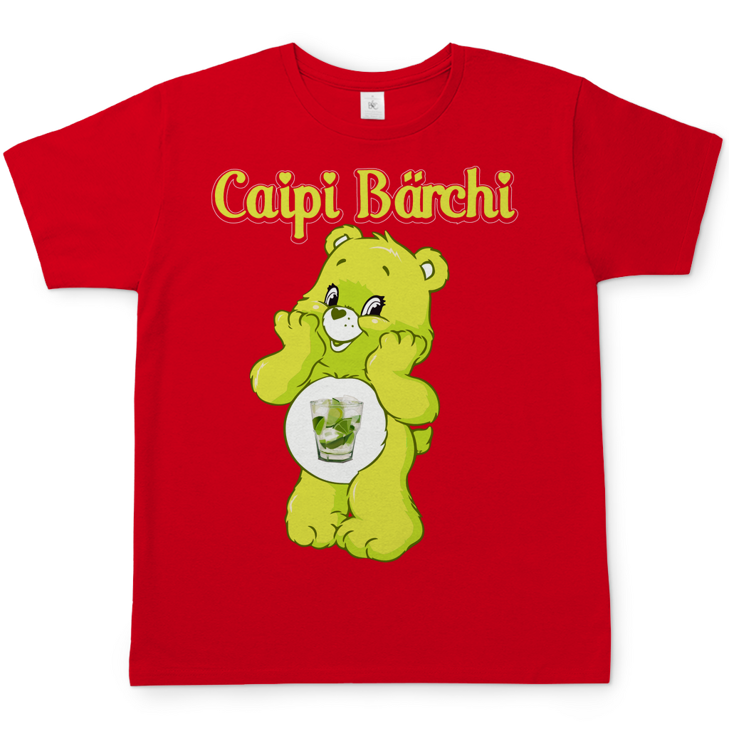 Caipi Bärchi - Glücksbärchi - Herren Shirt Red