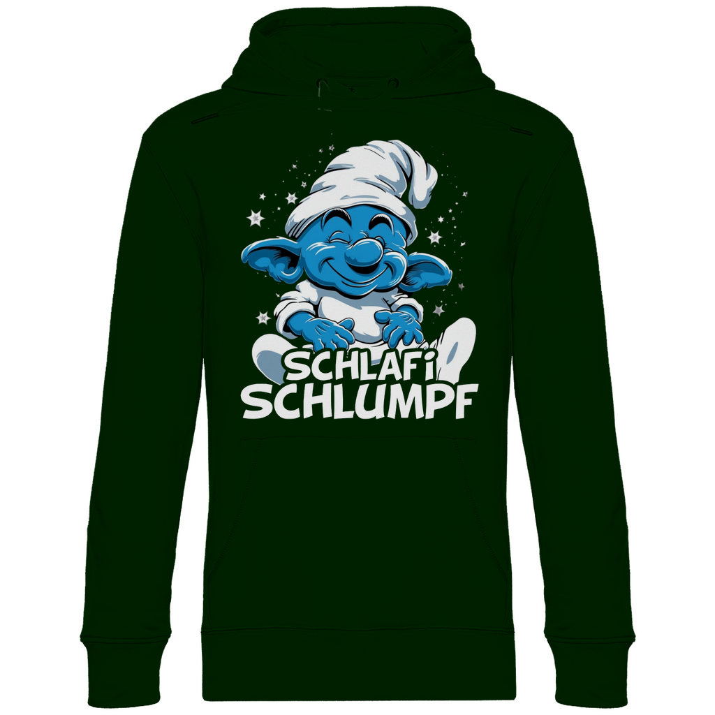 Schlafi Schlumpf Grafik - Unisex Hoodie