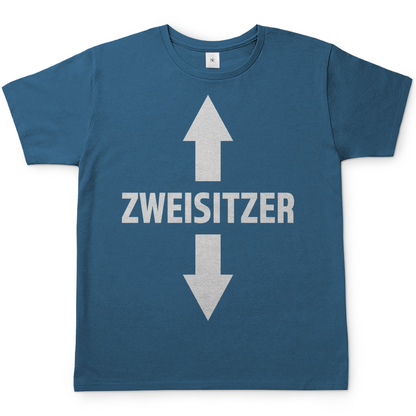 Zweisitzer - Herren Shirt Stone Blue