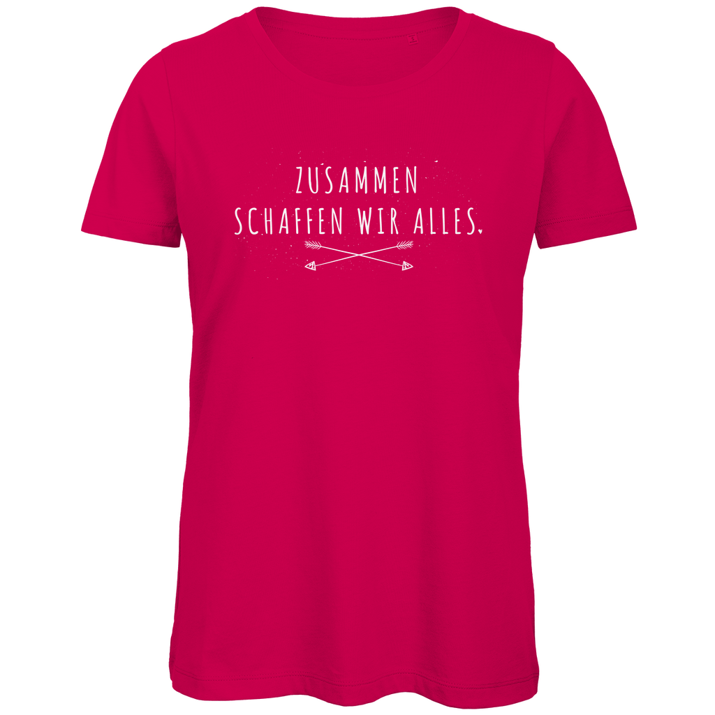 Zusammen schaffen wir alles - Damen Premium Bio T-Shirt