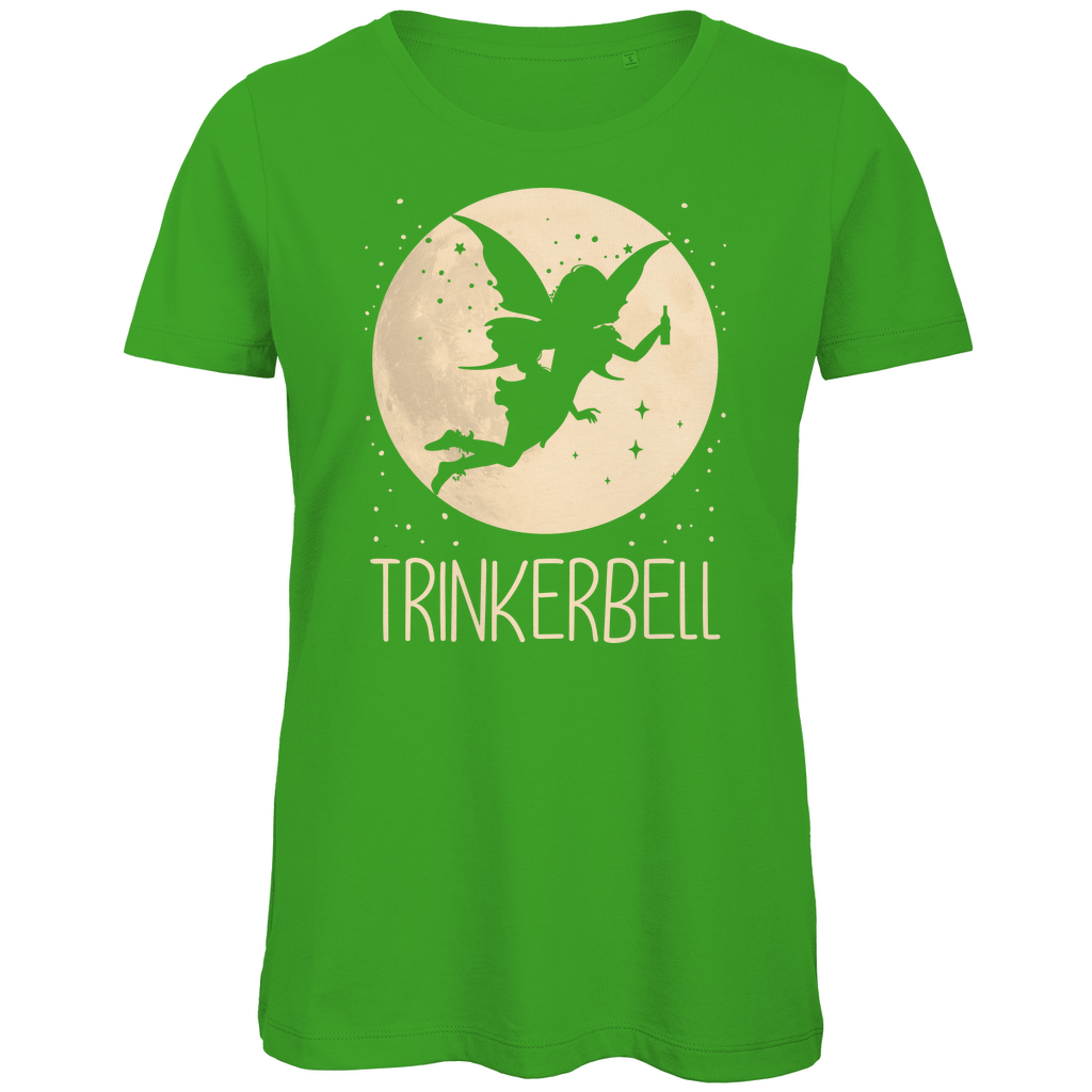 Mond Prinzessin - Trinkerbell - Damen Premium Bio T-Shirt Real Green