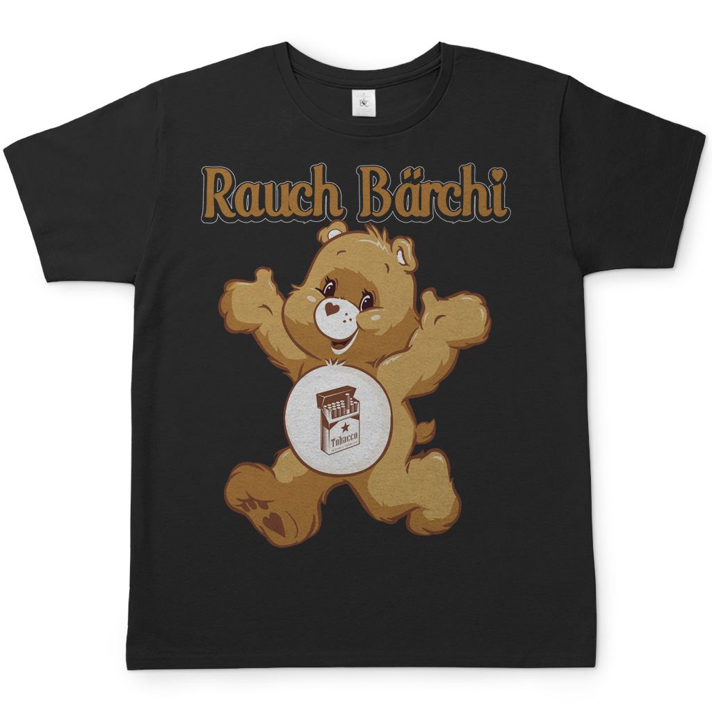 Rauch Bärchi - Glücksbärchi - Herren Shirt Black
