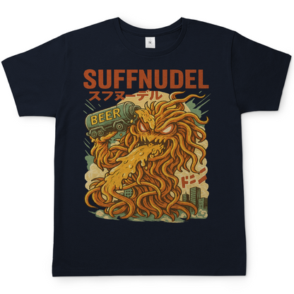 Suffnudel Bier Monster Nudel Kaiju - Herren T-Shirt