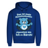 Herren Premium Bio Hoodie Menschenkostüm eigentlich bin ich ein Bärchi Royal