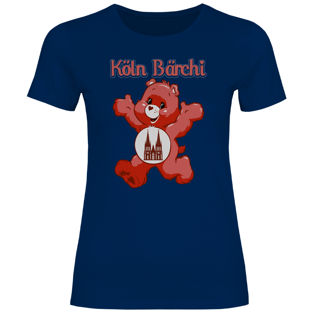 Köln Bärchi Rot - Damenshirt