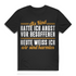Lustiges Saufshirt Männer – Heute weiß ich wir sind harmlos Spruch Shirt Party Black