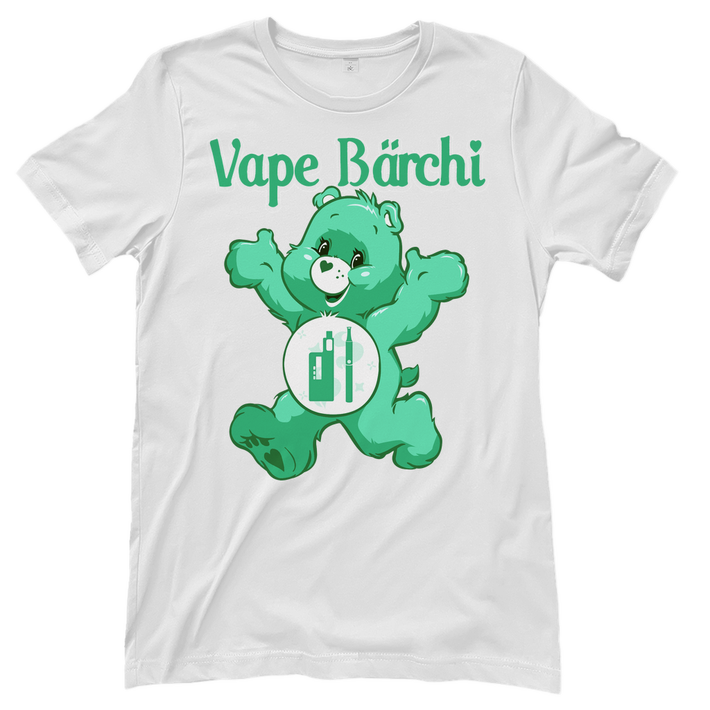Vape Bärchi - Glücksbärchi - Damenshirt White