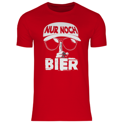 Nur noch ein Bier - Herren Shirt Red