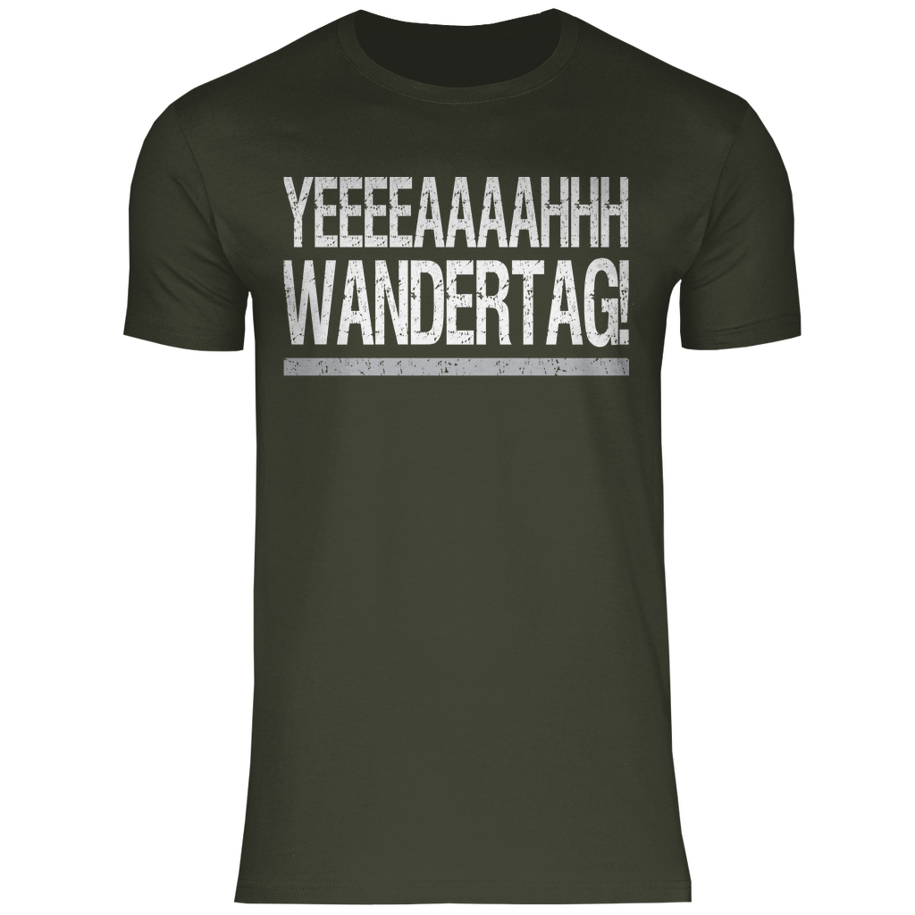 YEEEAH Wandertag! - Herren Shirt