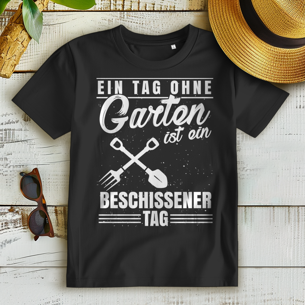 Gärtnerin Shirt Frauen – Ohne Gartenarbeit ist jeder Tag ein Reinfall – Geschenk