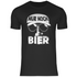 Nur noch ein Bier - Herren Shirt Black