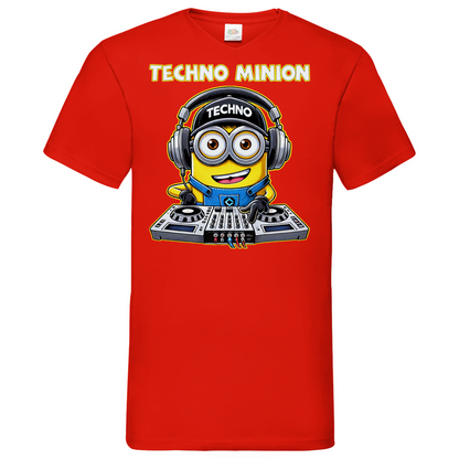 Techno Minion - Herren V-Neck Shirt
