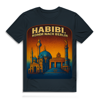 Habibi komm nach Berlin - Herren Premium Bio T-Shirt